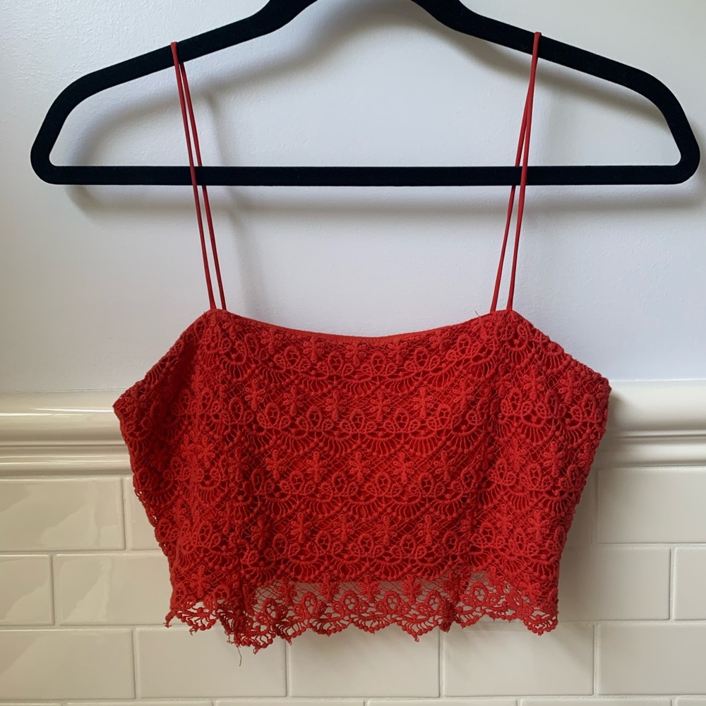 Lace Crop Top